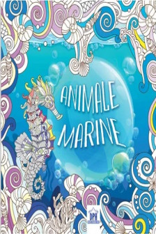 Animale marine - Carte de colorat