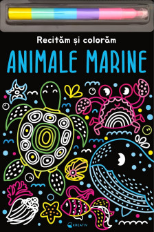 Animale marine - Recitam si coloram