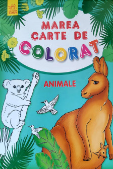 Animale. Carte de colorat