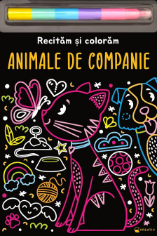Animale de companie - Recitam si coloram