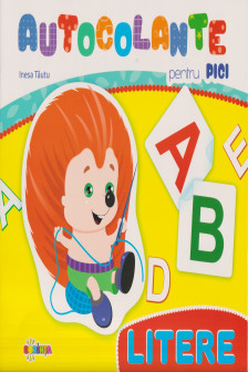 Autocolante pentru pici : Litere