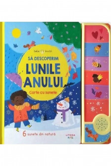 BEBE INVATA. SA DESCOPERIM LUNILE ANULUI. Carte cu sunete (contine taxa verde)