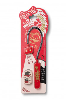 Book Lover's Reading Light Warrior Dragon
