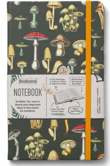 Bookaroo A5 Journal: Botanical Mushroom