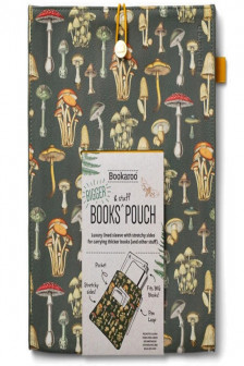 Bookaroo Books & Stuff Pouch Botanical Musroom
