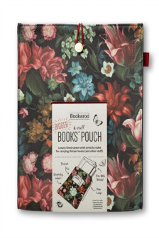 Bookaroo Books & Stuff Pouch Dark Floral