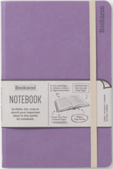 Bookaroo Notebook A5 Journal Aubergine
