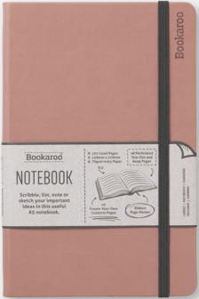 Bookaroo Notebook A5 Journal Blush