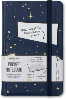 Bookaroo Notebook A5 Moon & Stars