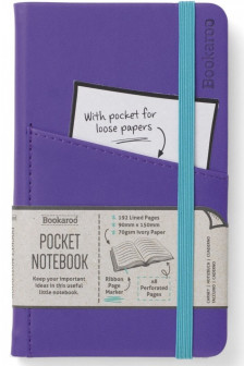 Bookaroo Pocket A6 Notebook Purple
