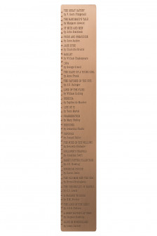 Bucket List Bookmark