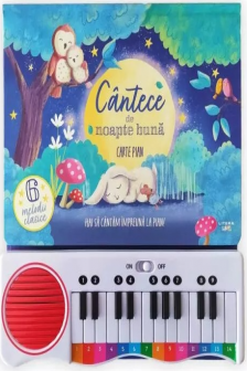CANTECE DE NOAPTE BUNA. Carte pian (contine taxa verde)