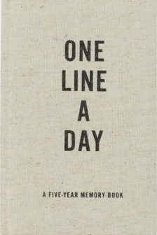 Canvas One Line A Day: A Five-Year Memory Book