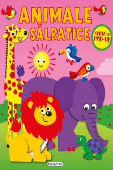 Carte cu pop-up - Animale salbatice