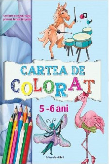 Carte de colorat 5-6 ani
