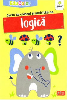 Carte de colorat cu Activitati de logica