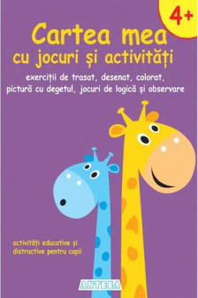 Cartea mea cu jocuri si activitati (4+ ani)