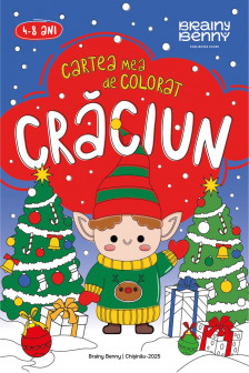 Cartea mea de colorat Craciun