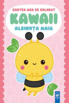 Cartea mea de colorat .Kawali. Albinuta Maia