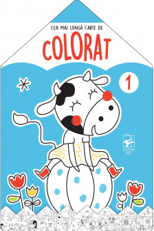 Cea mai lunga carte de colorat.(1) Vacuta.