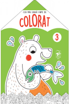 Cea mai lunga carte de colorat.(3) Ursul