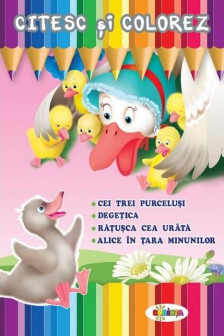 Citesc si colorez. Ratusca cea urita.