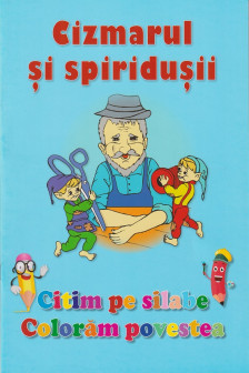 Citim pe silabe si coloram povestea Cizmarul si Spiridusii