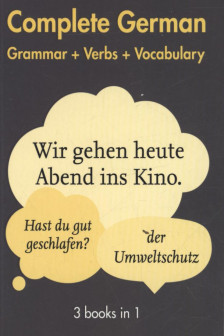 Collins Easy Learning: Complete German Grammar + Verbs + Vocabulary