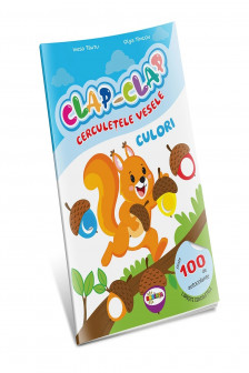 Clap - Clap cerculete vesele. Culori