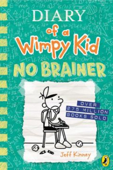 Diary of a Wimpy Kid: No Brainer (Book 18) PB