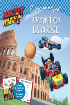 Disney. Citesc si ma joc. Mickey si pilotii de curse. Aventuri la curse