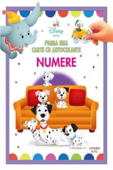 DISNEY BEBE. PRIMA MEA CARTE CU AUTOCOLANTE. NUMERE