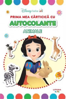 DISNEY BEBE. PRIMA MEA CARTICICA CU AUTOCOLANTE. ANIMALE