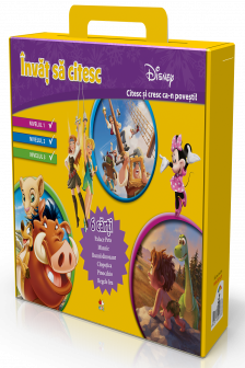 Disney. Invat sa citesc. Set 6 carti