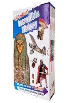 DK findout!: Incredible History Collection 8 Books Box Set Ancient Rome Stone Age Ancient Egypt Vikings