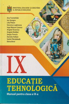 Educatia tehnologica manual cl 9