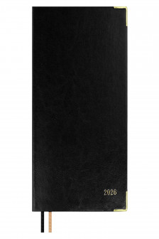 Ежедневник датированный 2026 ESCALADA  ДУМАЙ КАК МИЛЛИАРДЕР САРИФ ЧЁРНЫ