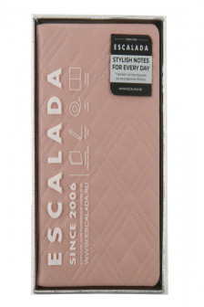 Ежедневник недатированный  ESCALADA.ЛАЙКА РОЗОВЫЙ