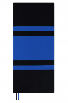 Ежедневник недатированный ESCALADA.СОФТ-ТАЧ ЧЁРНЫЙ/СИНИЙ