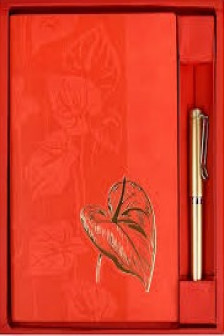 Ежедневник недатированный + ручка шариковая (набор подарочный)  ESCALADA