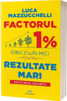 Factorul 1% : Obiceiuri mici pentru rezultate mari