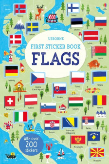 First Sticker Book: Flags