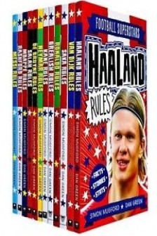 Football Superstars 12 Books Collection Rules Mega Pack Set