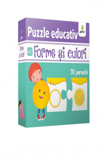 Forme si culori/ Puzzle educativ
