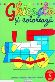 Ghiceste si coloreaza 5 ani
