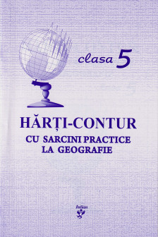 Harti contur cl.5 cu sarcini practice la geografie