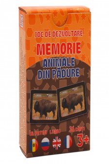 Joc de memorie. Animale de padure.