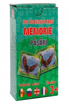 Joc de memorie. Pasari.