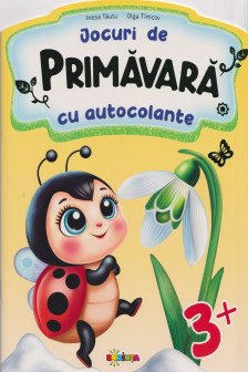 Jocuri de Primavara cu autocolante. 3+