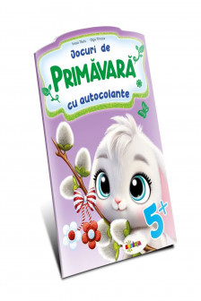 Jocuri de Primavara cu autocolante. 5+